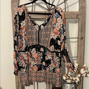 Romantic Gypsy Boho Blouse